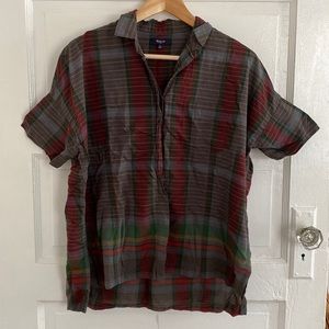 Madewell Courier Shirt Multicolor Plaid